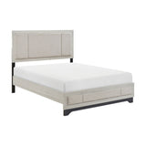 Westport Silver Queen Platform Bed - Ornate Home