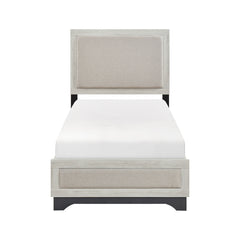 Westport Silver Twin Platform Bed - Ornate Home