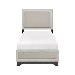 Westport Silver Twin Platform Bed - Ornate Home