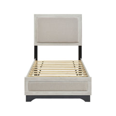 Westport Silver Twin Platform Bed - Ornate Home