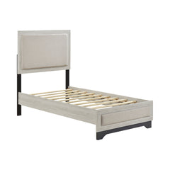 Westport Silver Twin Platform Bed - Ornate Home