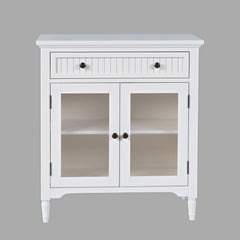Westport White 32 Accent Cabinet - Ornate Home