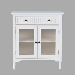 Westport White 32 Accent Cabinet - Ornate Home