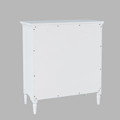 Westport White 32 Accent Cabinet - Ornate Home