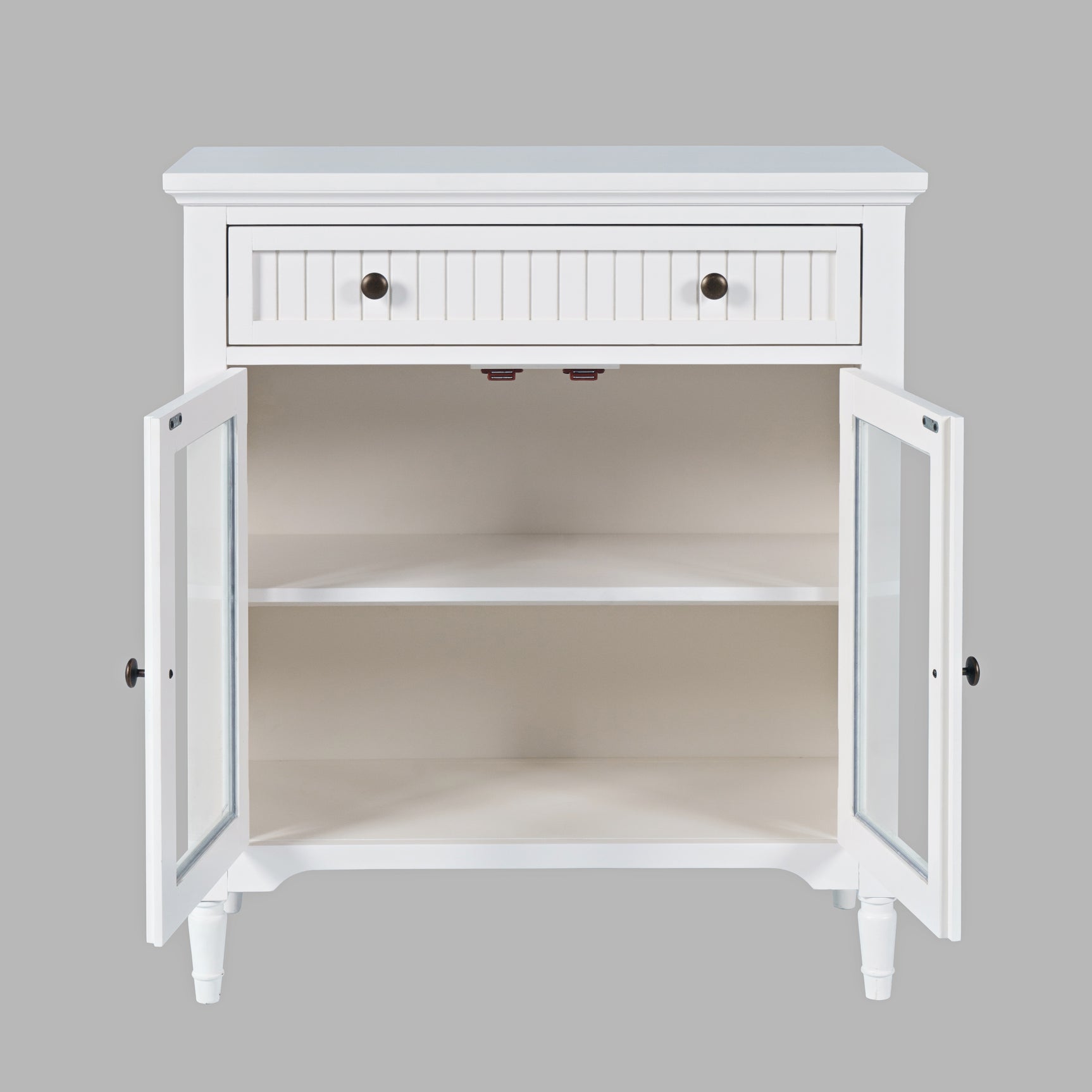 Westport White 32 Accent Cabinet - Ornate Home