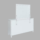 Westport White 4-Piece Full Bedroom Set - Ornate Home