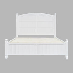 Westport White 4-Piece Queen Bedroom Set - Ornate Home
