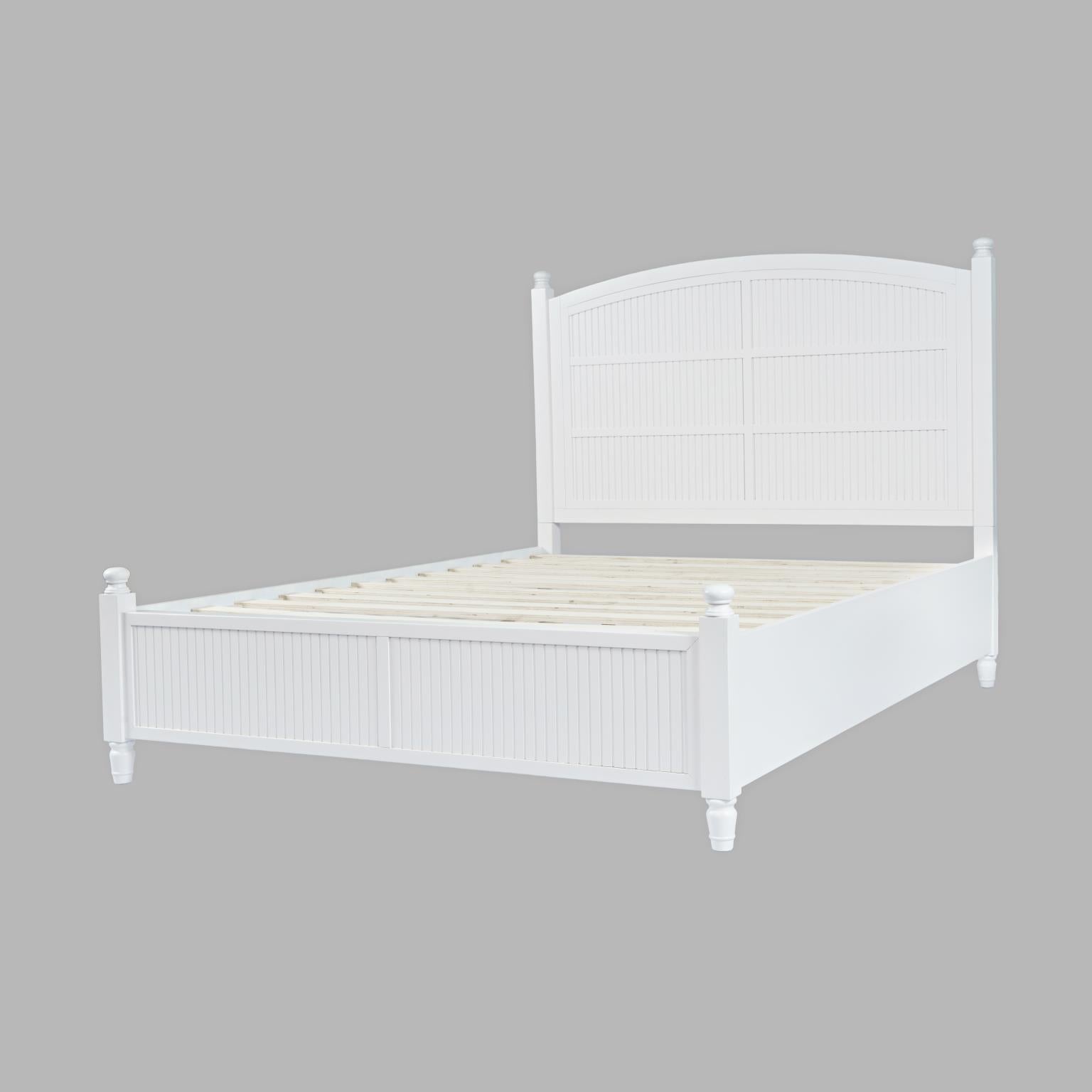 Westport White 4-Piece Queen Bedroom Set - Ornate Home