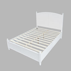 Westport White 4-Piece Queen Bedroom Set - Ornate Home