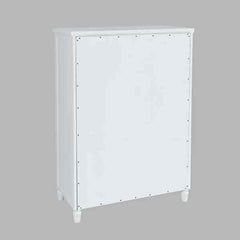 Westport White 5-Piece Full Bedroom Set - Ornate Home