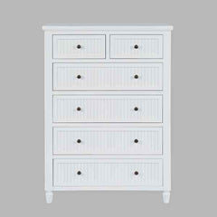 Westport White 5-Piece Full Bedroom Set - Ornate Home