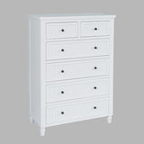 Westport White 5-Piece King Bedroom Set - Ornate Home