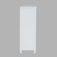 Westport White 5-Piece Full Bedroom Set - Ornate Home