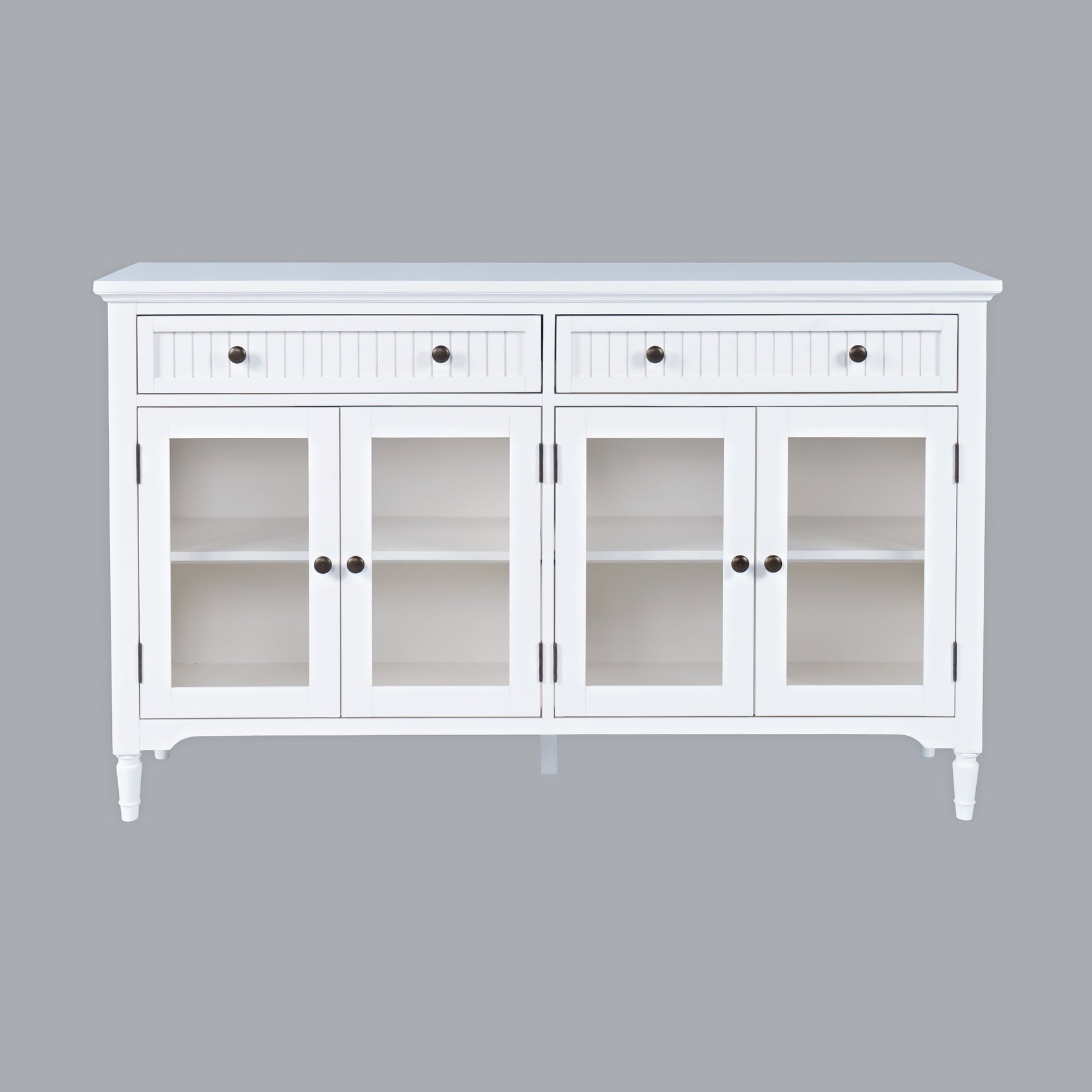 Westport White 58 Accent Cabinet - Ornate Home