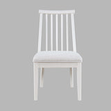 Westport White 66 Oval Dining Table & 4 Dowel Back Chairs - Ornate Home