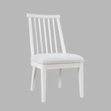 Westport White 66 Oval Dining Table & 4 Dowel Back Chairs - Ornate Home