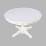 Westport White 66 Oval Dining Table & 4 Ladderback Chairs - Ornate Home