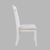 Westport White 66 Oval Dining Table & 6 Ladderback Chairs - Ornate Home