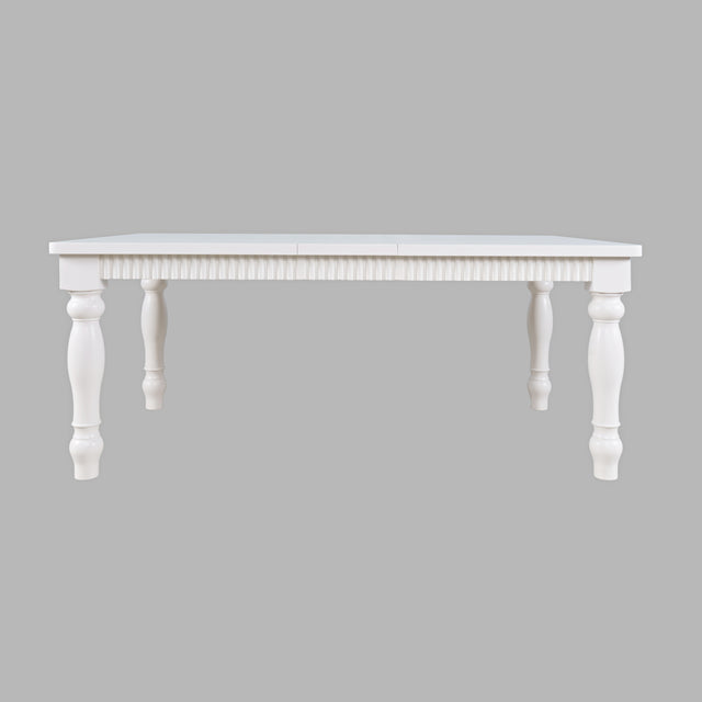 Westport White 72 Rect. Dining Table - Ornate Home