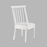 Westport White Dowel Back Dining Chair (Set of 2) - Ornate Home