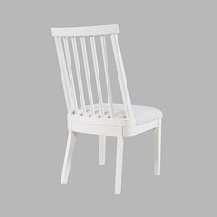 Westport White Dowel Back Dining Chair (Set of 2) - Ornate Home