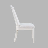 Westport White Dowel Back Dining Chair (Set of 2) - Ornate Home
