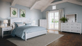 Westport White Dresser and Mirror - Ornate Home
