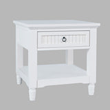 Westport White End Table - Ornate Home