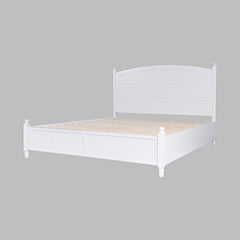Westport White King Panel Bed - Ornate Home