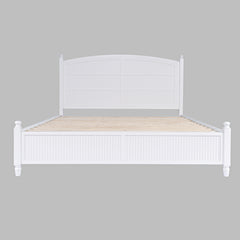 Westport White King Panel Bed - Ornate Home