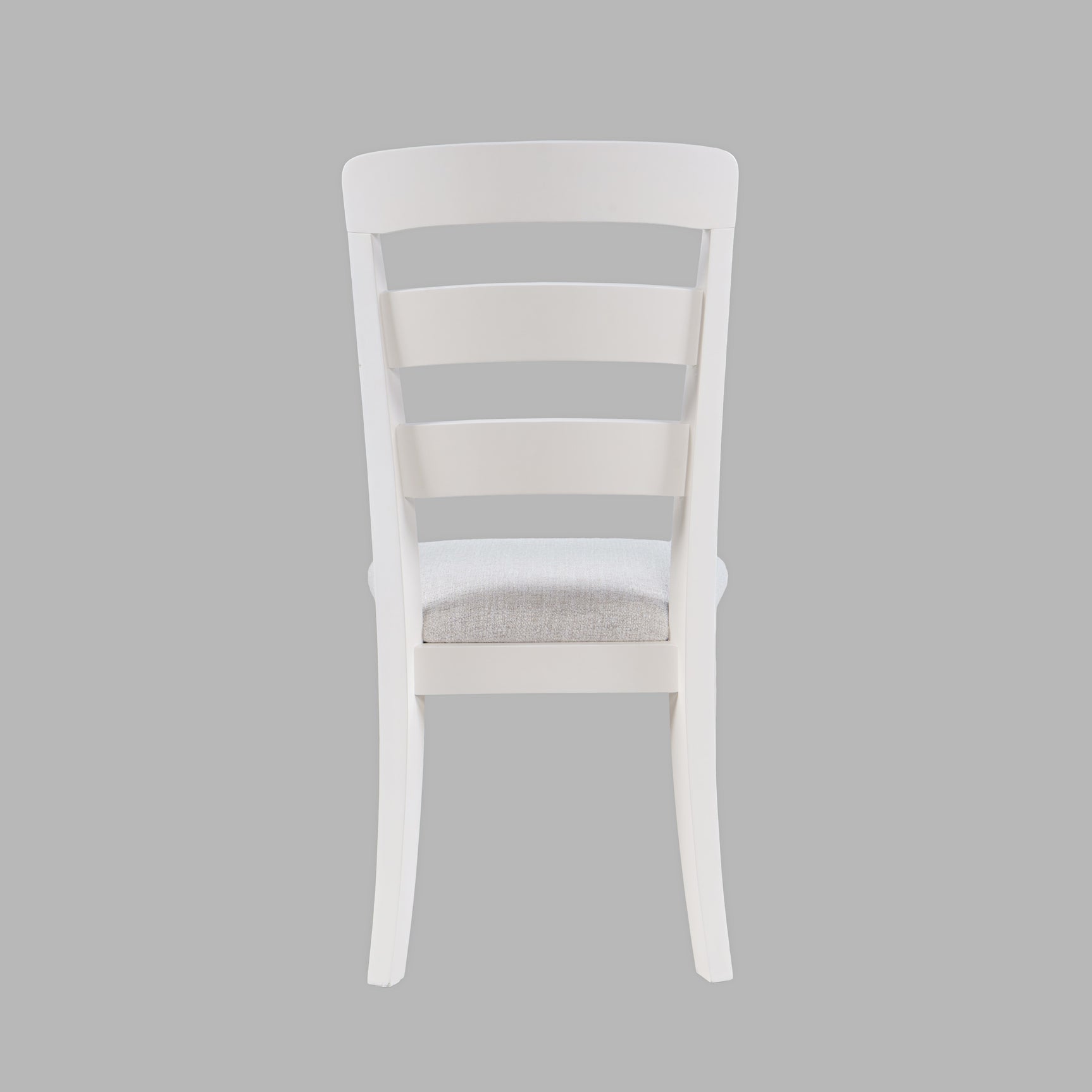 Westport White Ladderback Dining Chair (Set of 2) - Ornate Home