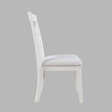 Westport White Ladderback Dining Chair (Set of 2) - Ornate Home