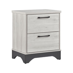 Westport White Oak/Beige 4-Piece Queen Bedroom Set - Ornate Home