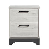 Westport White Oak/Beige 4-Piece Twin Bedroom Set - Ornate Home