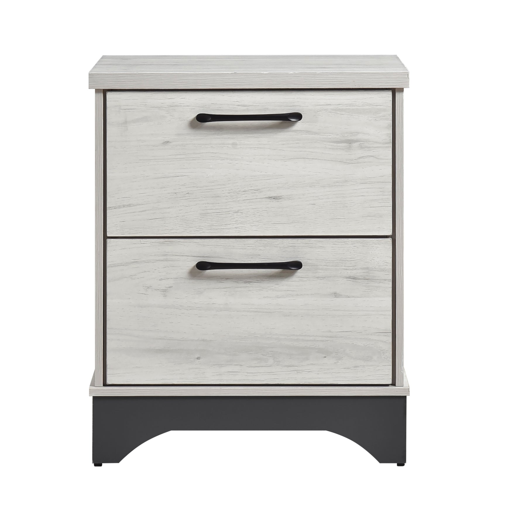 Westport White Oak/Beige 4-Piece Twin Bedroom Set - Ornate Home