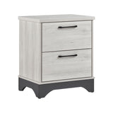 Westport White Oak/Beige 4-Piece Twin Bedroom Set - Ornate Home