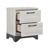 Westport White Oak/Beige 5-Piece Twin Bedroom Set - Ornate Home
