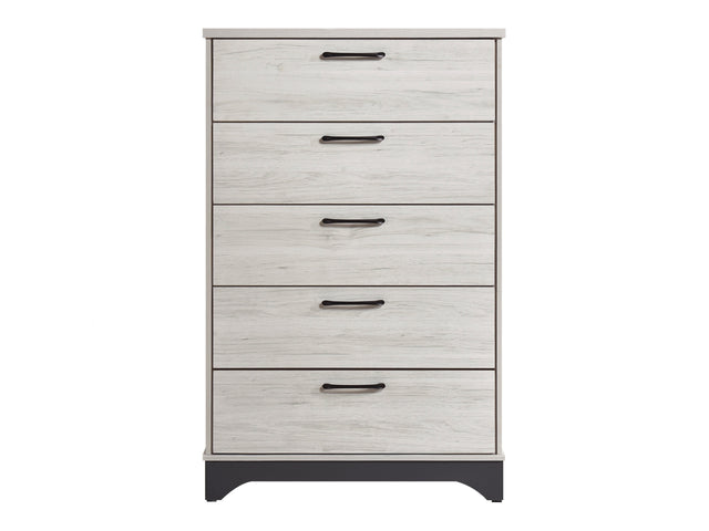 Westport White Oak / Gray Chest - Ornate Home