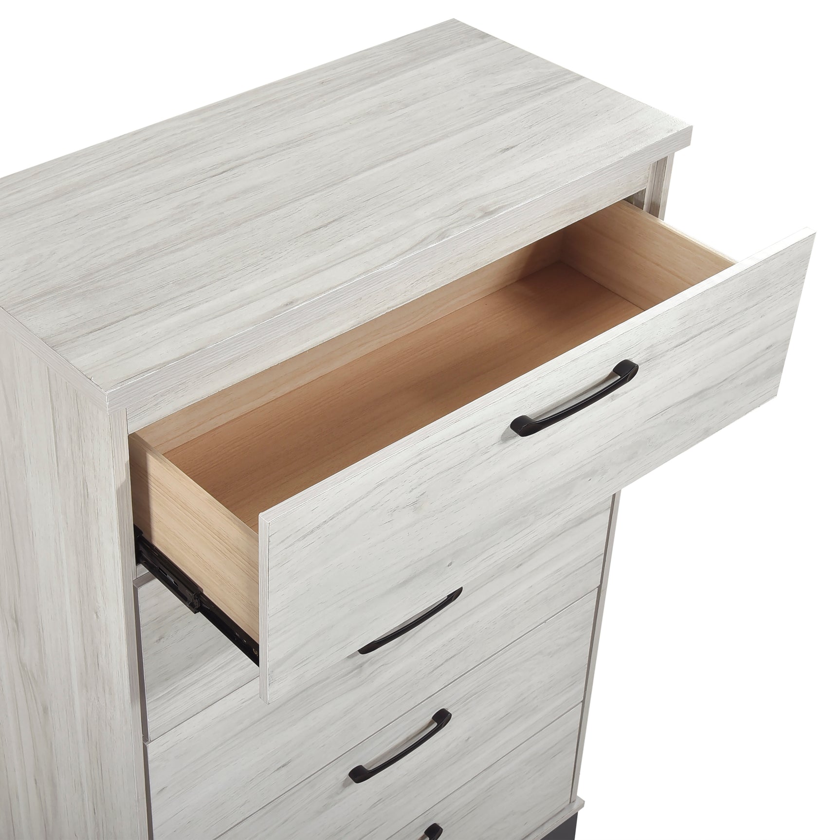 Westport White Oak / Gray Chest - Ornate Home