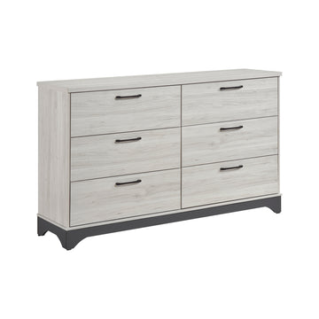 Westport White Oak / Gray Dresser - Ornate Home