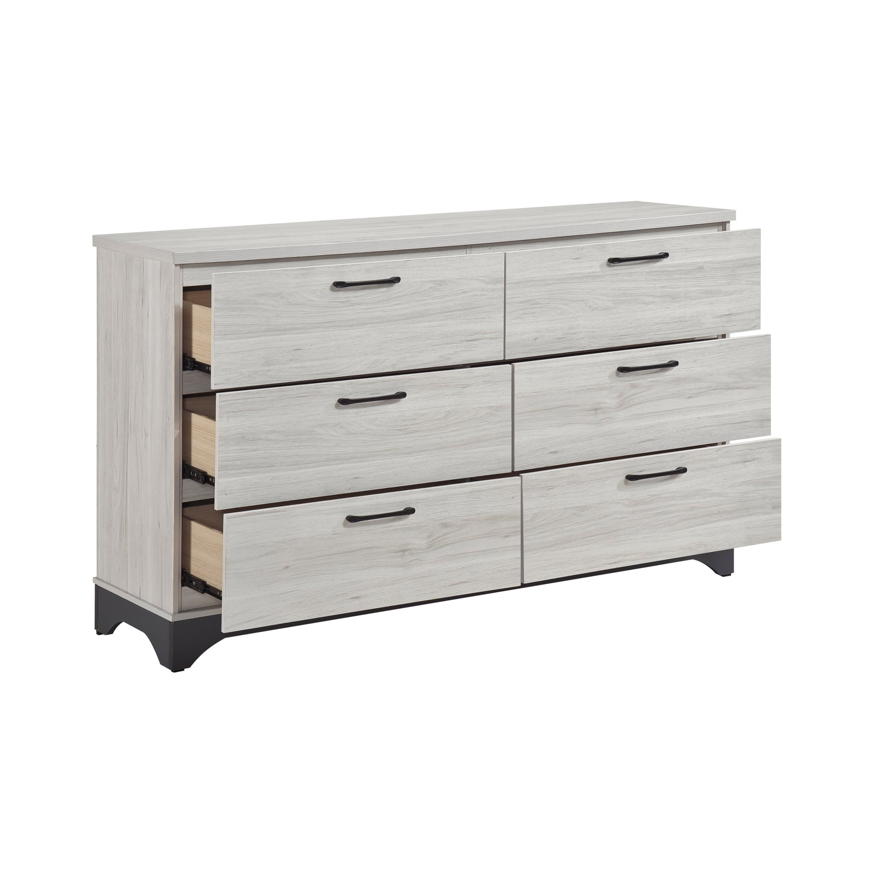 Westport White Oak / Gray Dresser - Ornate Home