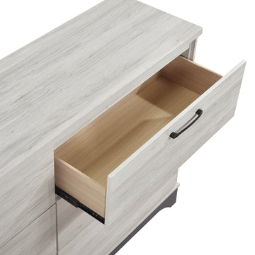 Westport White Oak / Gray Dresser - Ornate Home