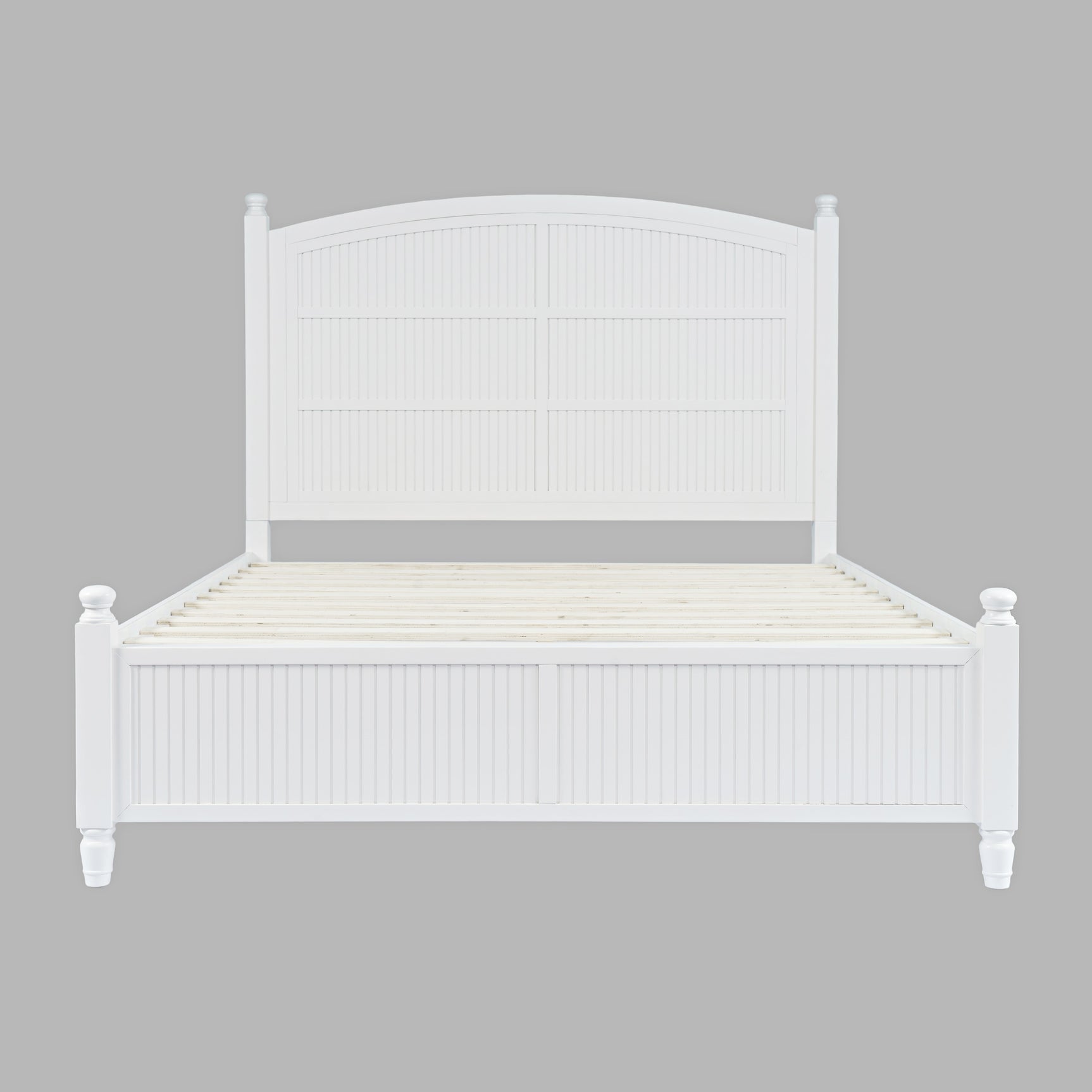 Westport White Queen Panel Bed - Ornate Home