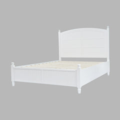 Westport White Queen Panel Bed - Ornate Home