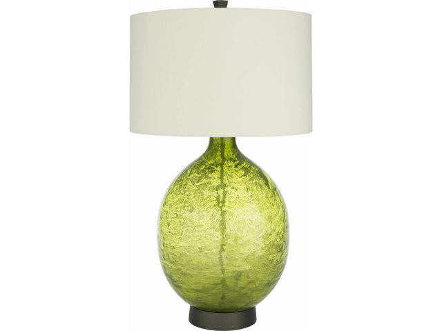 Westview Lime Green Glass Table Lamp - Ornate Home