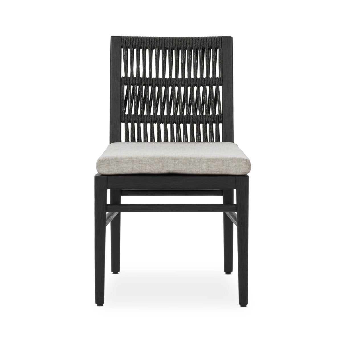 Westville Black Outdoor Dining Chair (Set of 2) - Ornate Home