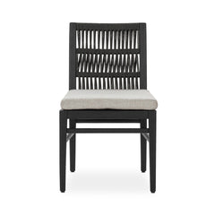 Westville Black Outdoor Dining Chair (Set of 2) - Ornate Home
