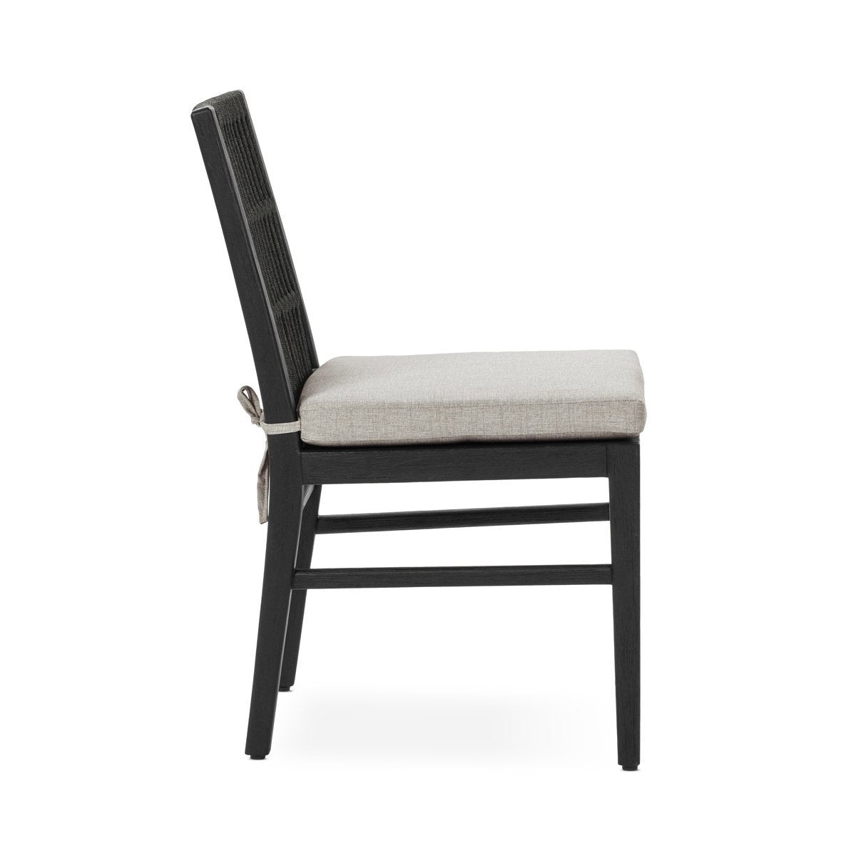Westville Black Outdoor Dining Chair (Set of 2) - Ornate Home