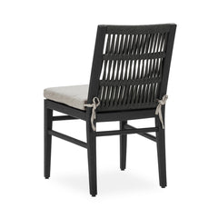 Westville Black Outdoor Dining Chair (Set of 2) - Ornate Home