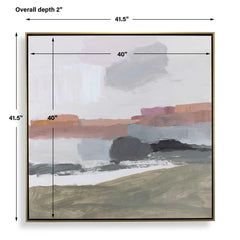 Westward Multicolor Framed Landscape Art - Ornate Home